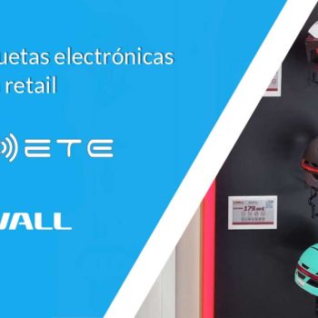 Etiquetas digitais para retalho Livall