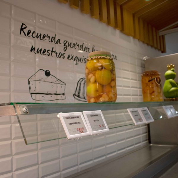 etiquetas digitais para buffet Calpe